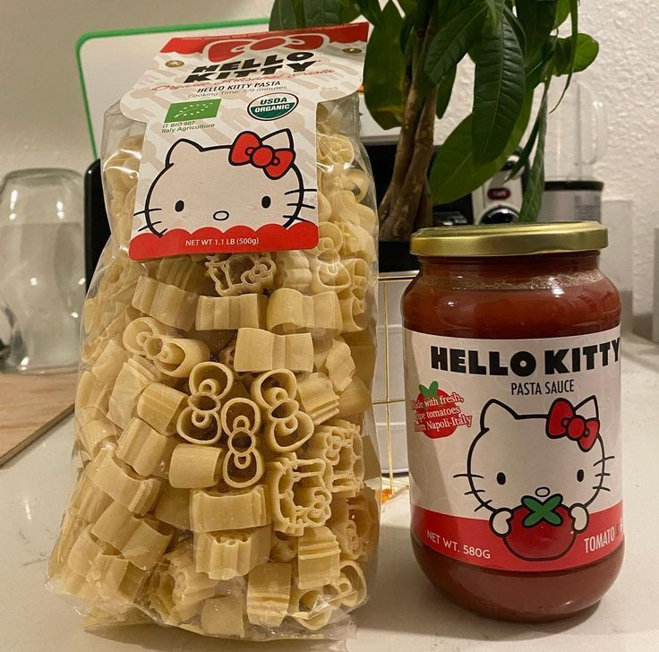 hello kitty pasta
