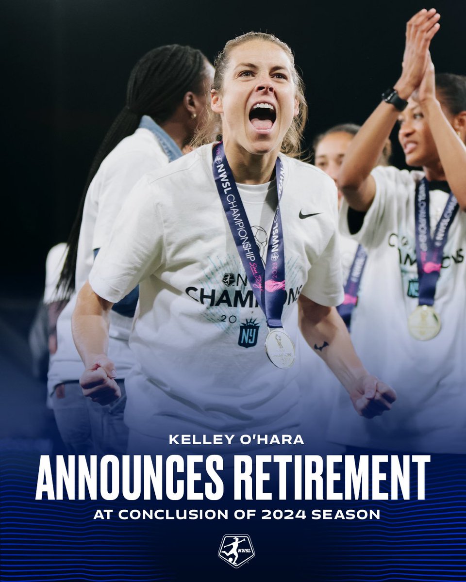 A Legend to the Game 💙 Thank you Kelley O’Hara for the impact that you left on the league. We can't wait to watch the rest of your season.