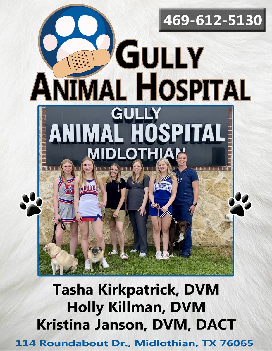 🐾 Keep your pets happy and healthy with Gully Animal Hospital of Midlothian! This National Small Business Week, support local veterinary services and businesses like them. Let's take care of our furry companions and our community! #ShopLocal #SmallBiz