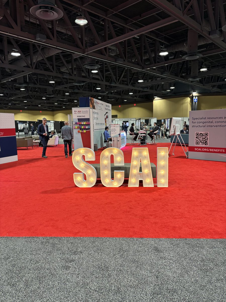So excited to be back home ⁦@SCAI!! What an inspiring group of #lifesavingDocs! The premier #InterventionalCVmeeting to plan attending every year! #SCAI2024 @SCAI2024 ⁦@chadialraies⁩ ⁦@Pooh_Velagapudi⁩ ⁦@Allison_Dupont⁩ ⁦@Tabaza⁩ ⁦@BaoGTran⁩