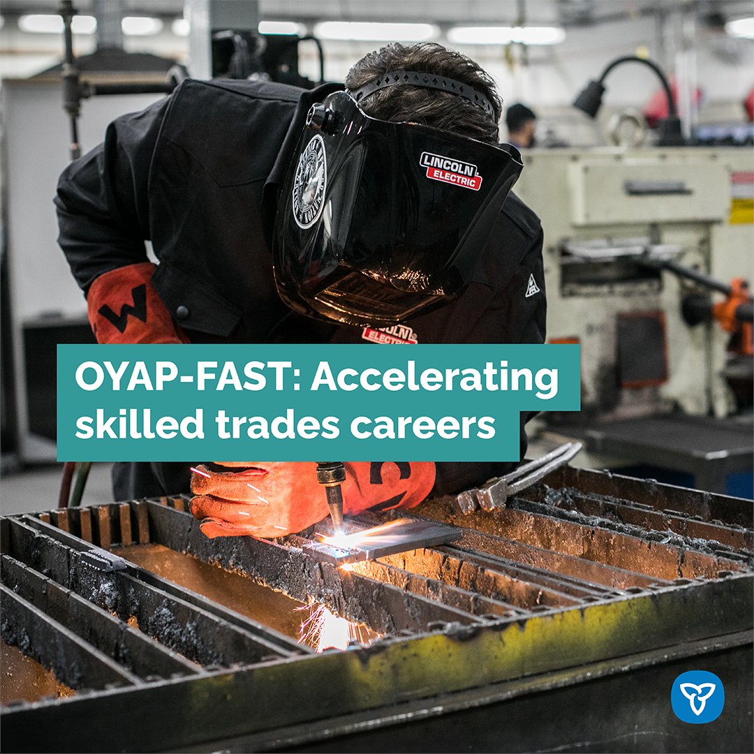 🎓🔧 Introducing OYAP-FAST: where learning  and working come together!

The program name reflects students'  dedication to skilled trades as they accelerate apprenticeship training while   earning their high school diploma.