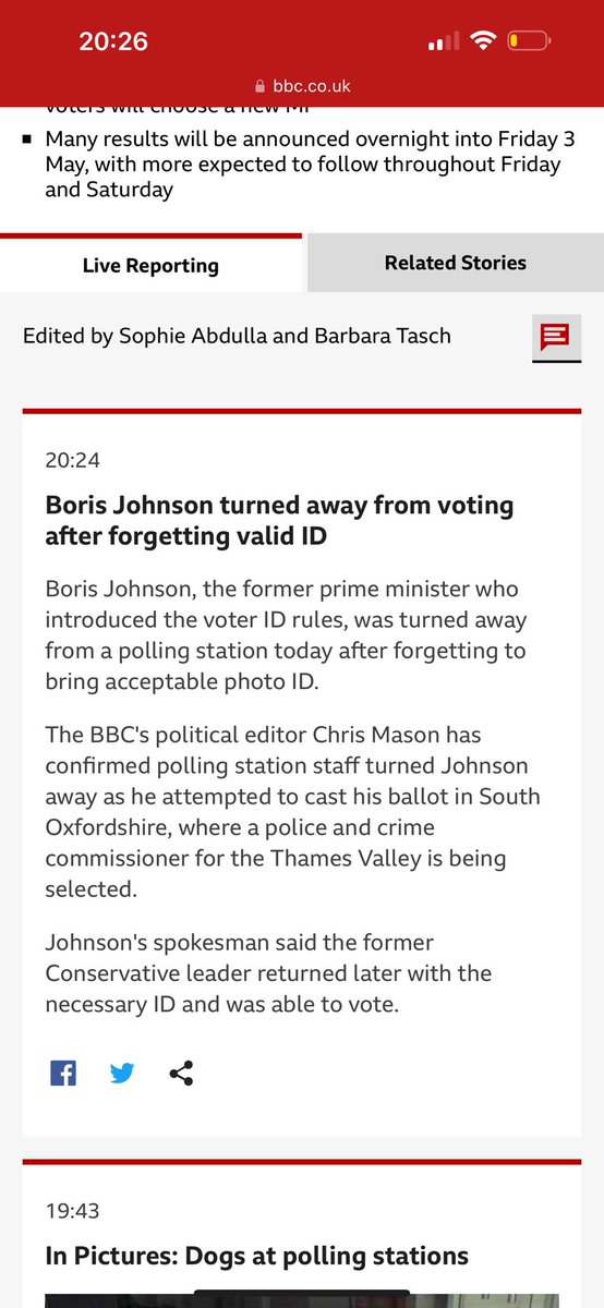 You absolutely couldn’t make this stuff up. What an absolute pillock! 😂 #LocalElections #ToriesOut