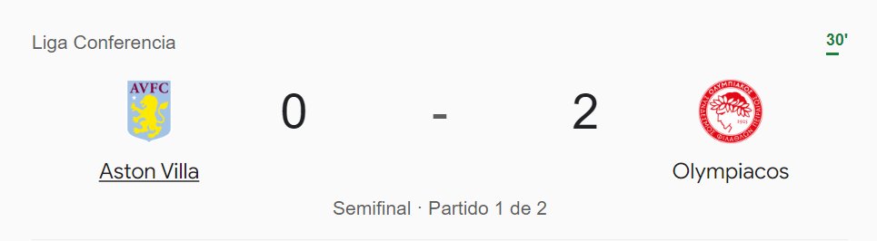 El último representante de la Premier League en competencias internacionales está perdiendo 2-0 de local contra el OLYMPIACOS. Fallecieron los gordos Premier, feneció la mejor liga del mundo, llora Mercado_Ingles