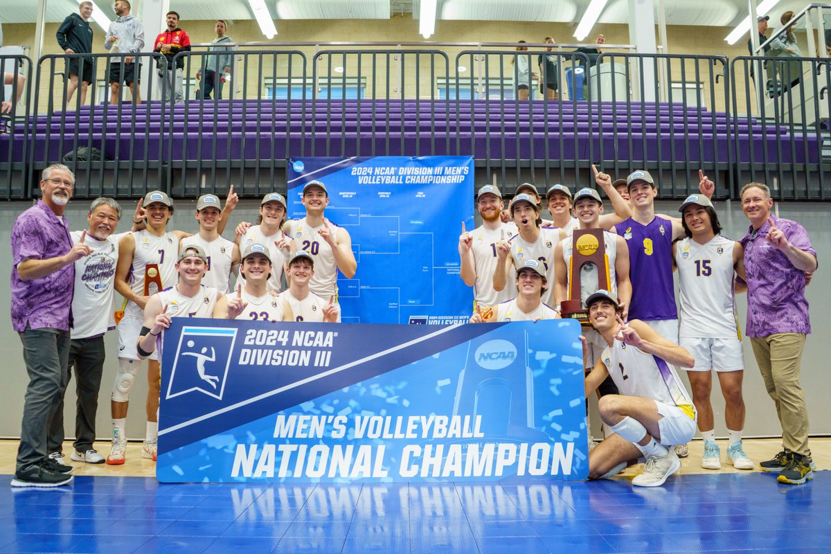 NATIONAL CHAMPS

Cal Lutheran wins first NCAA men's volleyball  national championship.

Acorn All-Star reporter @MakenaHuey delivers another great article, this time on @CLUSports. 

📸 by @EmilyAdlfinger 

Design by @LayoutLopez 

Huey's story: toacorn.com/articles/natio…