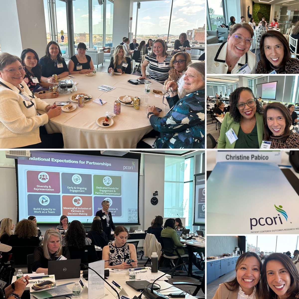 Stimulating day at the Patient-Centered Outcomes Research Institute Clinician Roundtable. Loved the meaningful dialogue with other healthcare stakeholders to shape the research agenda for PCORI to advance patient-centered outcomes & address clinician workforce burnout.