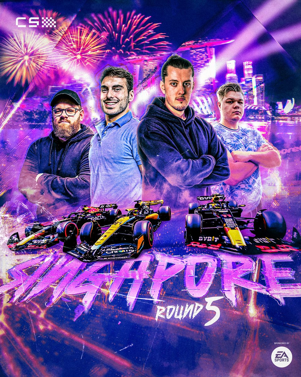 flybynightt's tweet image. If you could only pick ONE [1] of my Season 6 @F1CreatorSeries posters.... which one do you pick? 🤔

#smsports #f1 #creatorseries #posterdesign