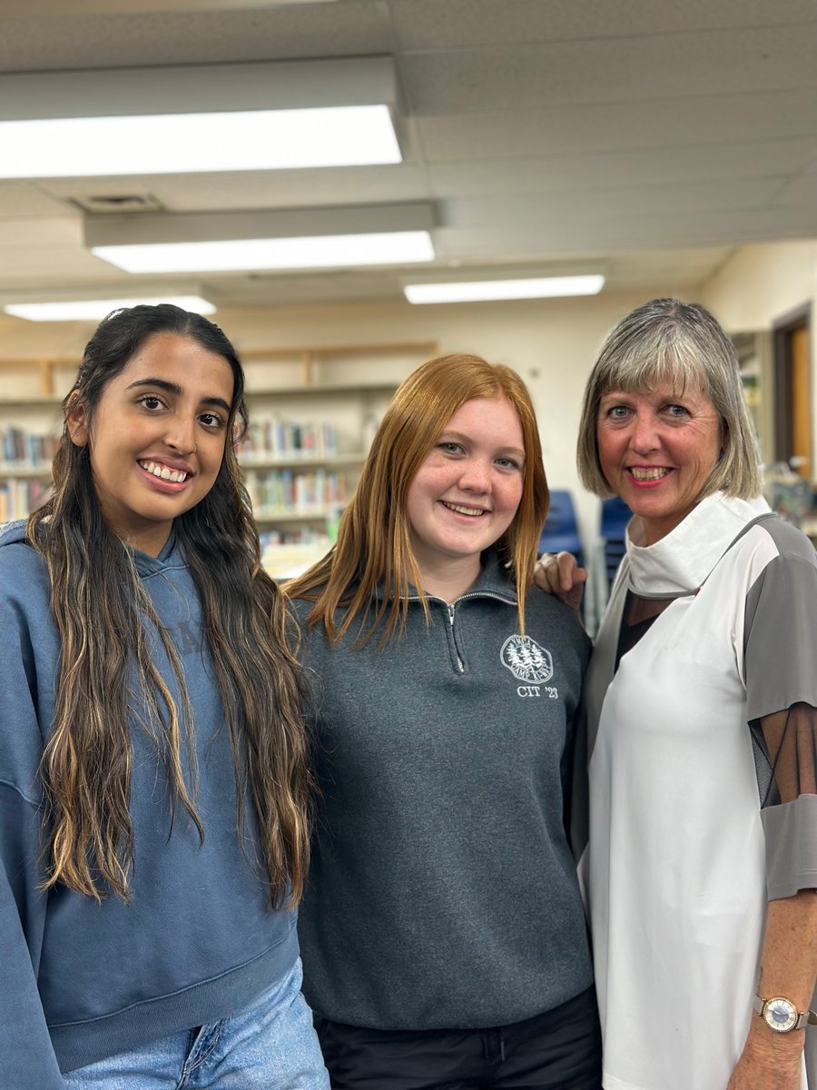 Wonderful opportunity today to meet and speak with Jacob Hespeler SS students in Cambridge. This included an opportunity to speak with the two new school vice-presidents. They will make a great team in supporting student life.