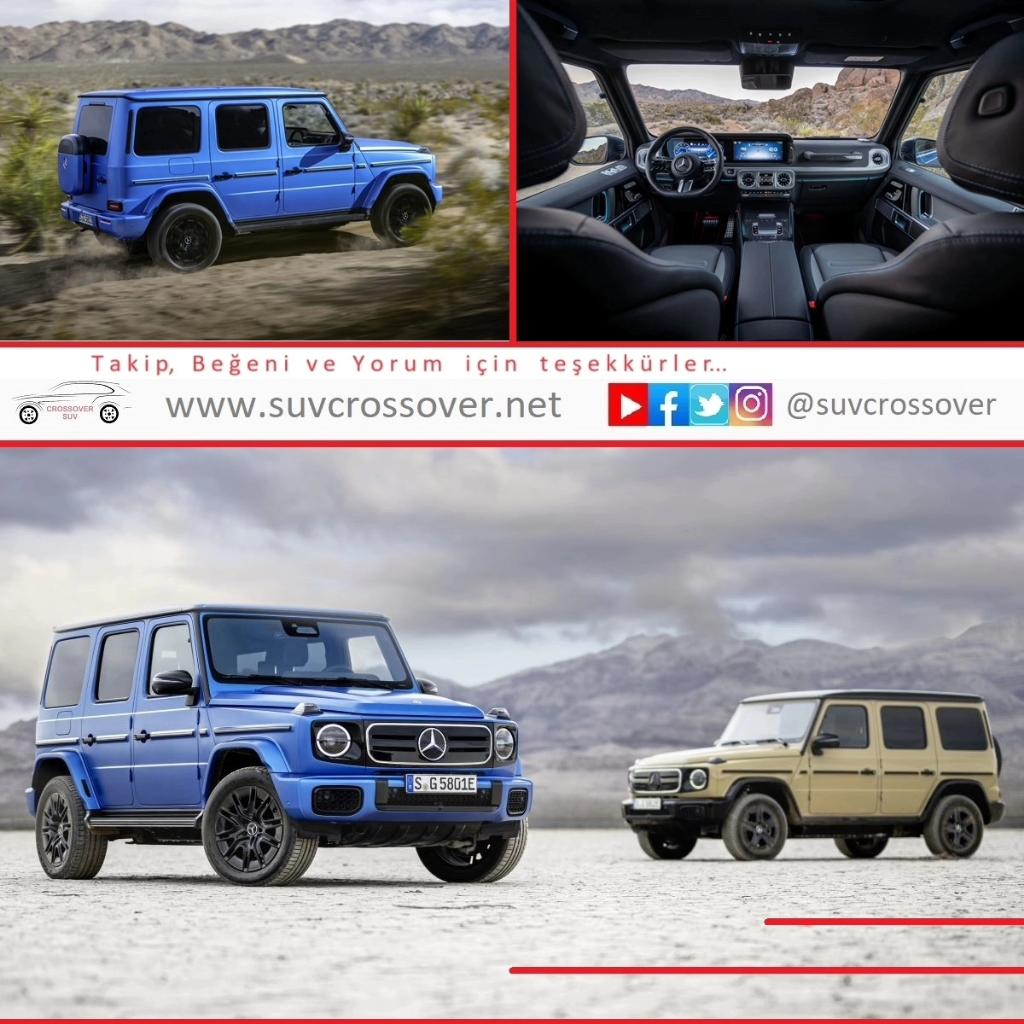 Mercedes-Benz G 580, EQ teknolojisiyle de üstün arazi becerilerini koruyor. Elektrikli G-Serisi Eylül ayından itibaren Türkiye yollarına çıkacak.

￼suvcrossover.net

#SUVcrossover, #cars, #carinstagram, #instacar, #osmanyavuz, #osmandannameler, #carpics, #carpictures,