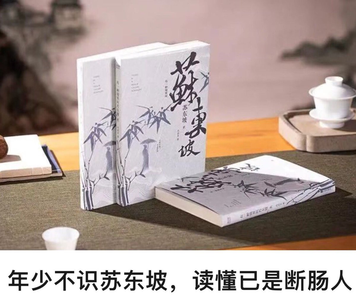 A book: 苏东坡（sū dōng pō）