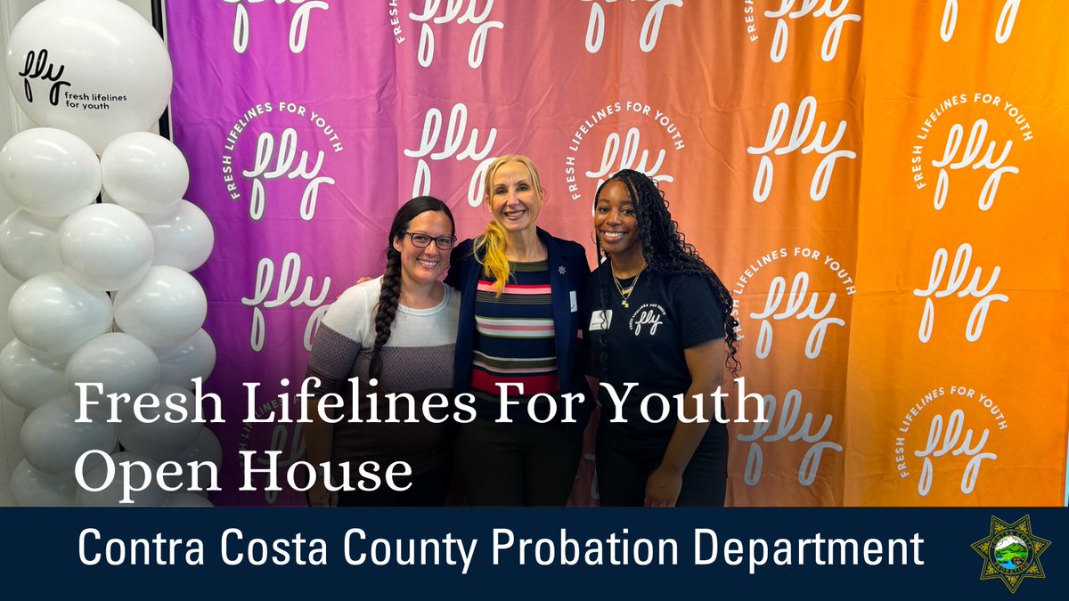 🏚️ We stopped by the @FLYprogram_org open house yesterday & toured their new Contra Costa County Office.

We work with the @FLYprogram_org to provide our youth with education, resources, & opportunities to help them lead successful lives.

#Contracostacounty #Richmond #Probation