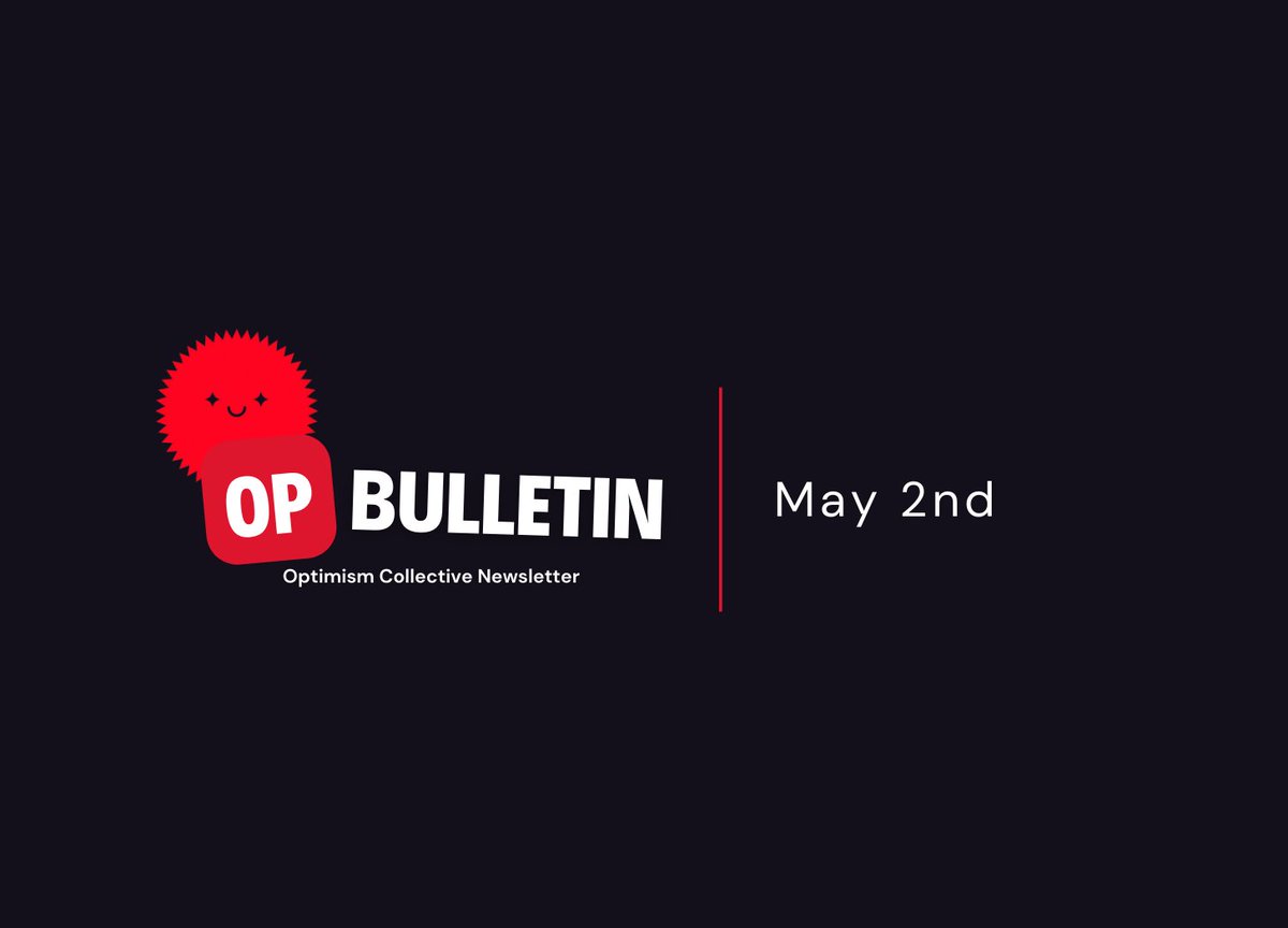 Top news of the week in @Optimism :

⛓️ @redstonexyz is live on Mainnet
🤝 @nymproject <> Superchain
🏦 Deliberative Process to be included in the Collective
💲 Introducing Backstop Grants
📊 GovScore adds functionality

📰👇