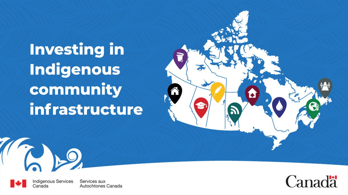 Search the interactive map to learn more about infrastructure projects supported by investments in Indigenous community: ow.ly/aAsI50Rv7AI