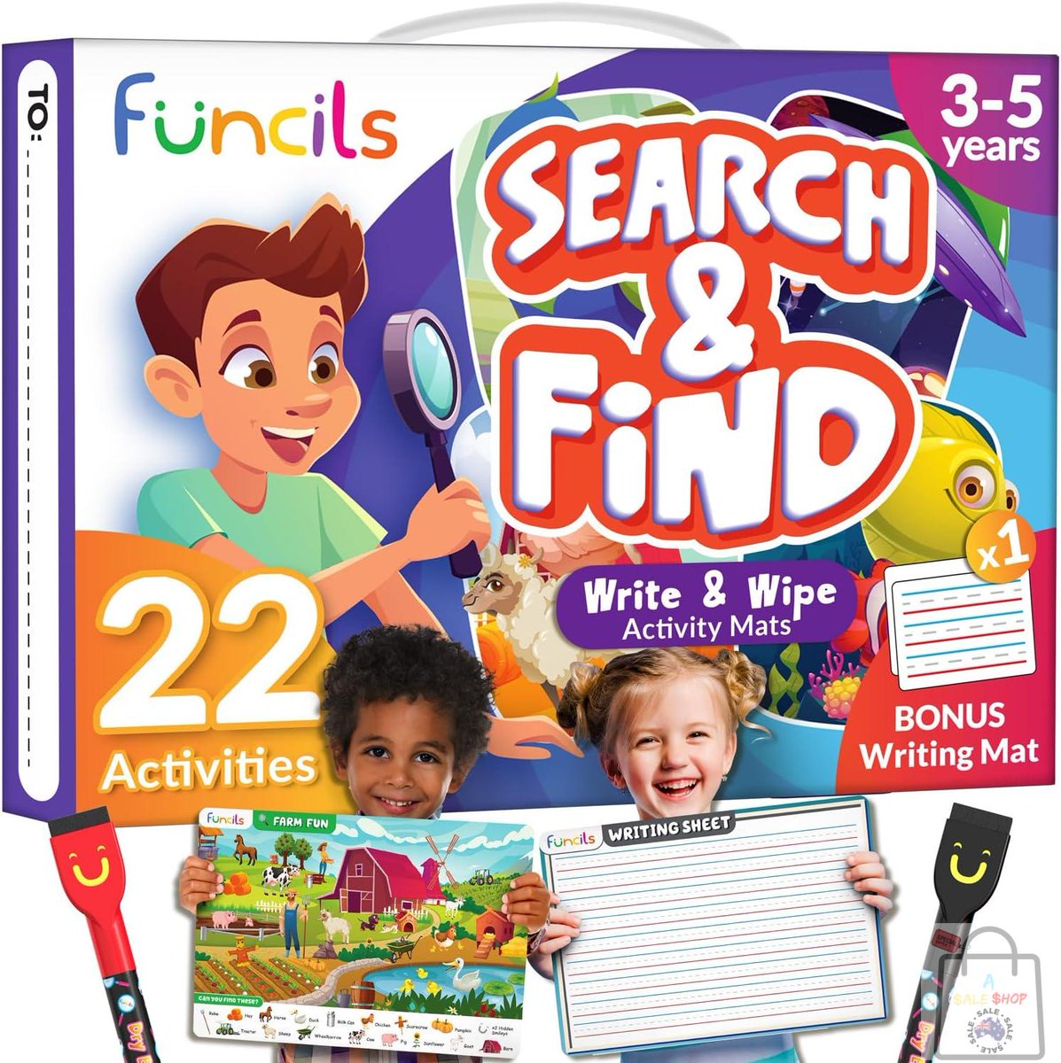 Discover endless fun & learning with our 12 unique double-sided search & find reusable activity mats! Each features 22 repeatable toddler activities for interactive learning. Ideal for playful skill development. #ToddlerActivities #Learning

link: rfr.bz/tladd3m