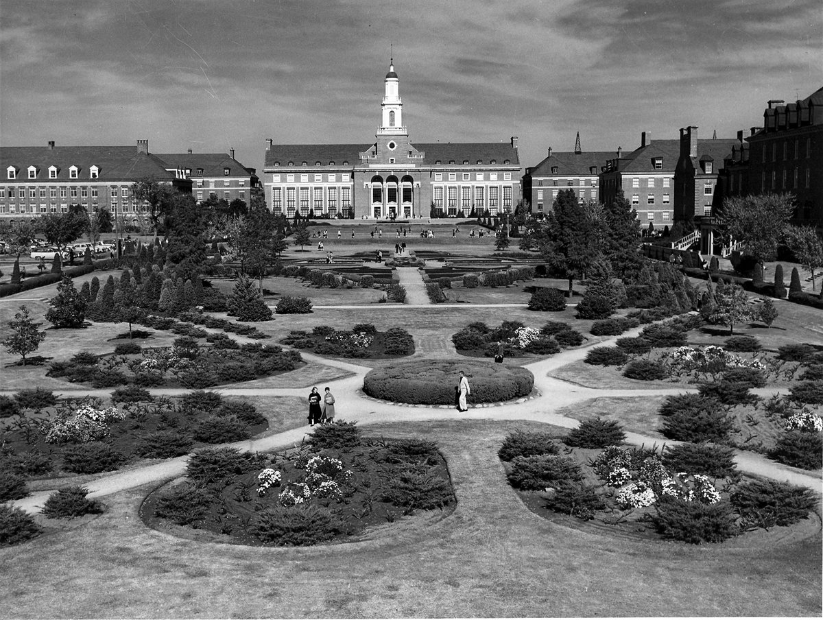 Taking a stroll through the garden is always a good idea. 🌼🌞 #tbt #okstate