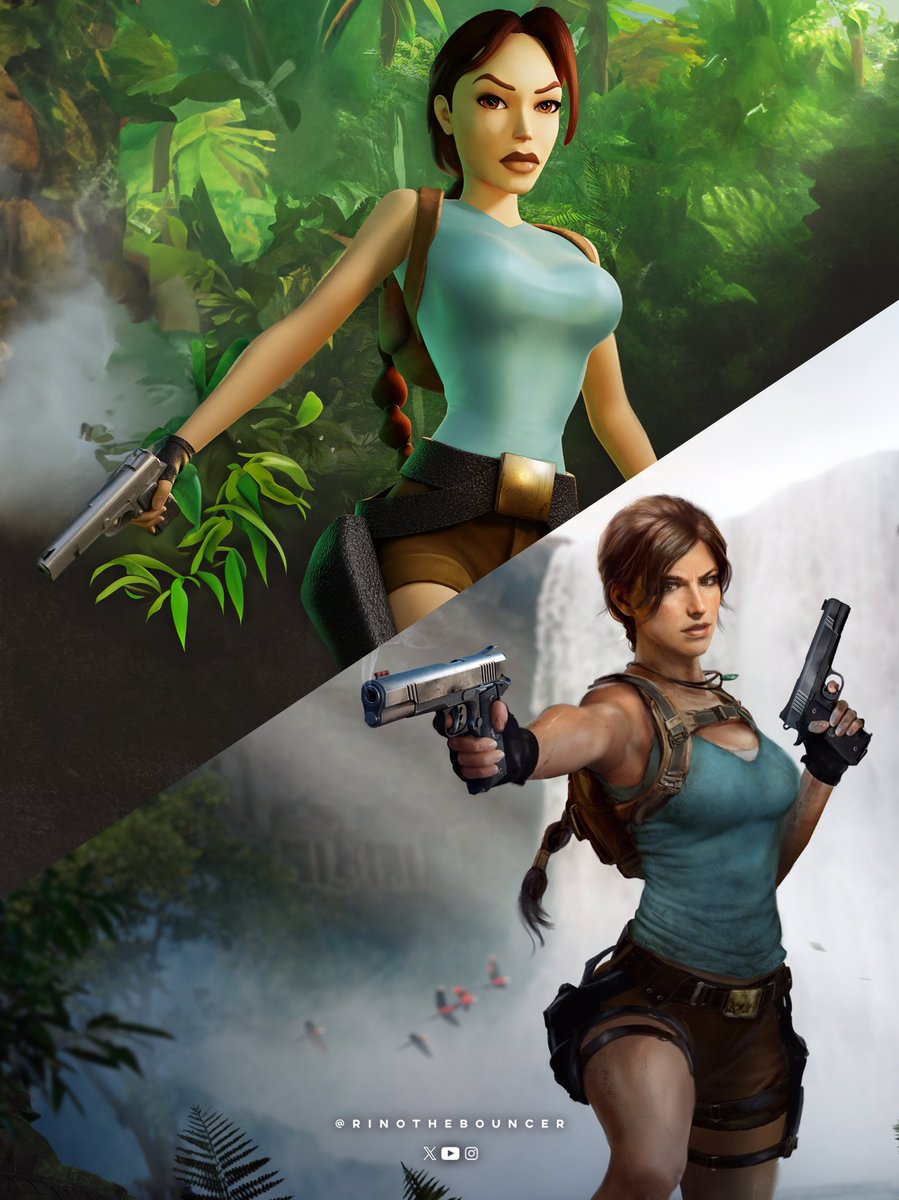 Since the conversation is heating up again around Lara Croft, which design do you want for the future?🚀

✅Classic Lara Croft
✅Reboot/Unified Lara

Let’s go!😎 (it’s most definitely classic for me. Classic all the way!) #PlayStation #TombRaider #Gaming