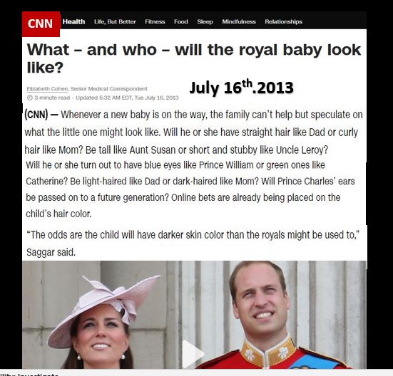 'Oh,Meghan,Meghan! Even back then you were 'borrowing'Catherine&William's life experiences. How daft does the root of all your racism nonsense look now, in the light of this?'🐍 (retweet like crazy,folks! Send it to any channel/person who might pick it up) edition.cnn.com/2013/07/03/hea…