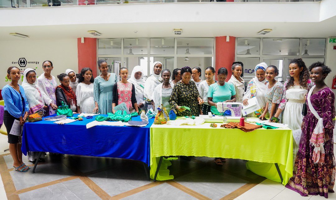 After Three-month of Single-Moms initiative's activity, organised by Dan Energy under #DanFoundation in collaboration with STICHTING APPLETREE FOUNDATION, has graduated a batch of Single Mothers who were equipped in garment industry skills along with soft skills and