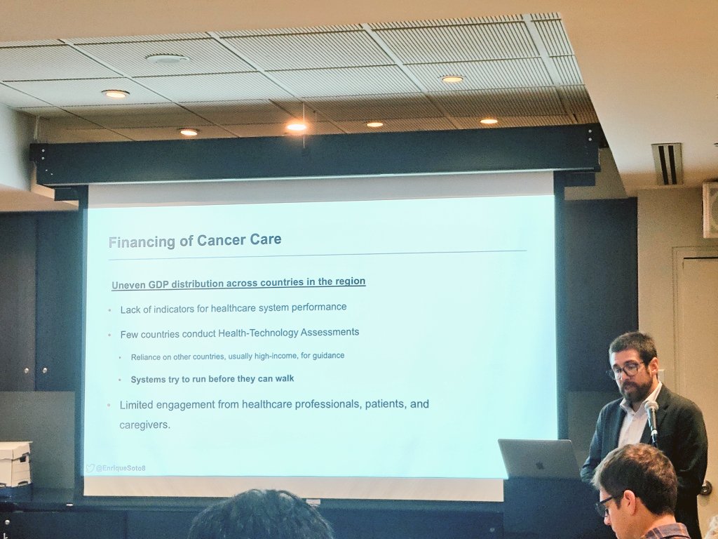 Very intriguing discussion on #cancer care financing @csoncol 📣 DYK: #HTA capacity may be prerogative of selected countrie-that's where #value frameworks can help harmonizing decision -making! @drdgoldstein @DiSarfati @SirohiBhawna @EnriqueSoto8 @NicoleMittman
