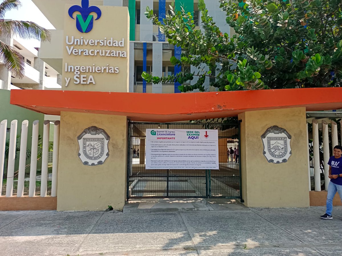 #AspirantesUv2024
📍Les compartimos las sedes de examen en la región de Veracruz
1. Facultad de Educación Física, Deporte y Recreación
 maps.app.goo.gl/MBPqcUXqbxHhKx…
2. Campus Mocambo
maps.app.goo.gl/eUbapVwTahrWFS…
3. Facultad de Ingeniería
maps.app.goo.gl/Y5RvcvgEeA6dBM…
#IngresoUV2024