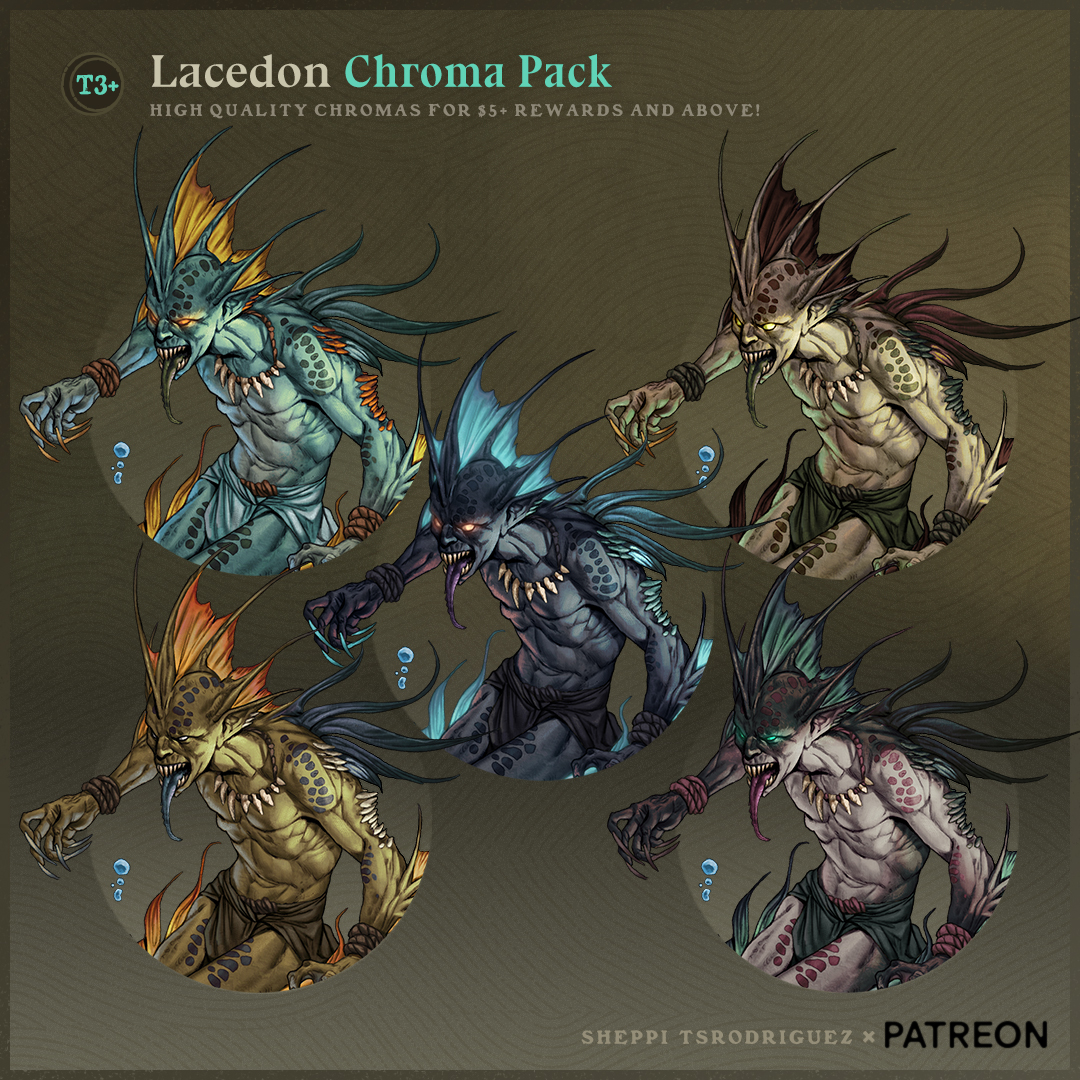 Lacedon Chroma Variants