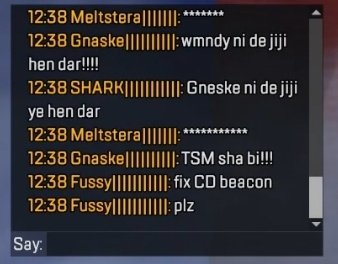 Algs Context of the weird Chinese conversation from Gnaske Gnaske said wmndy dixk is big wmndy shark: gnaske dixk is also big Gnaske: TSM is idiot Lmao