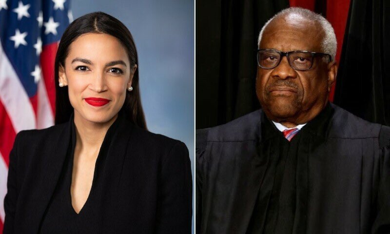 Representative Alexandria Ocasio-Cortez has publicly voiced her intention to pen and propose articles of impeachment. The target of these potential charges? Justice Clarence Thomas — do you support her call for impeachment?