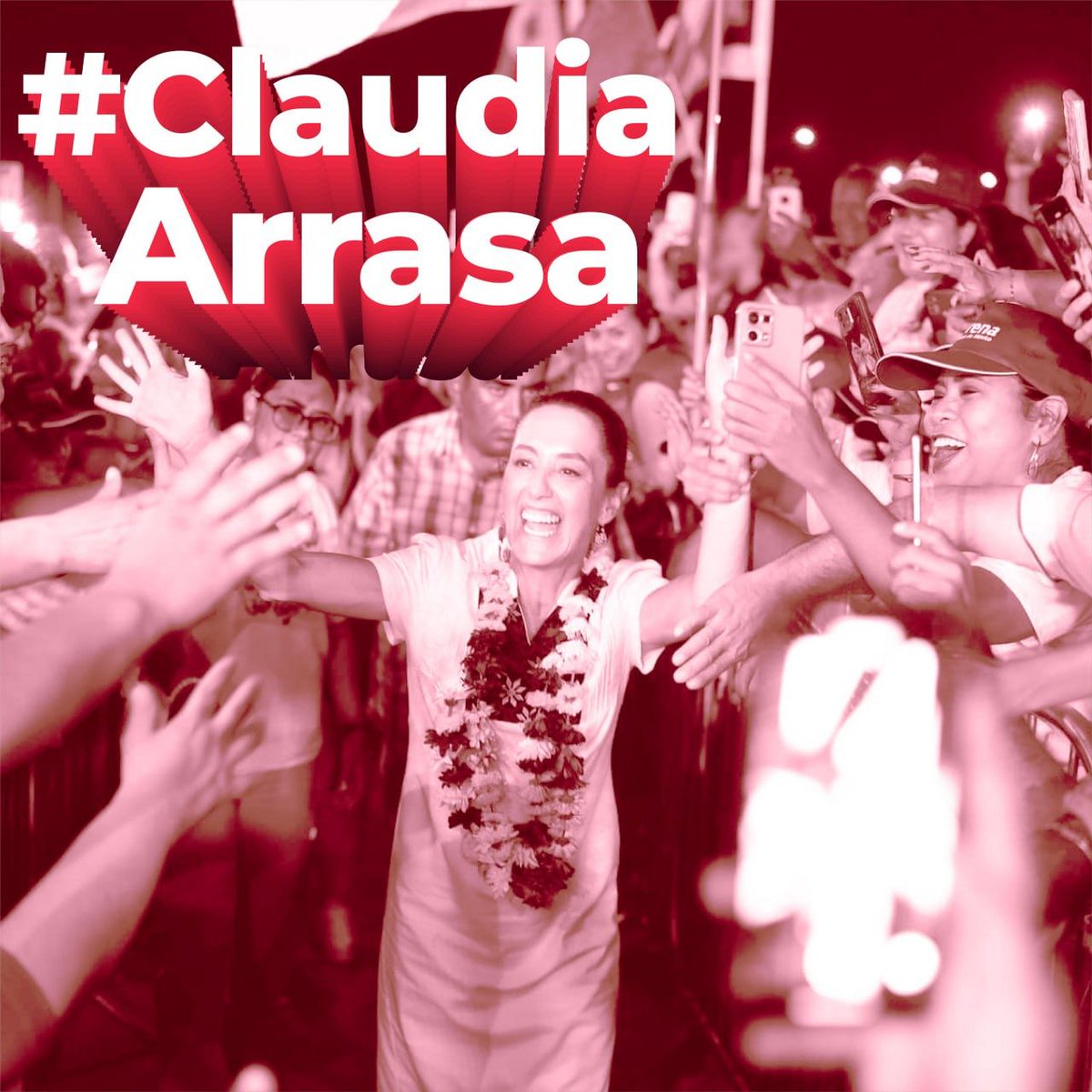 #ClaudiaArrasa