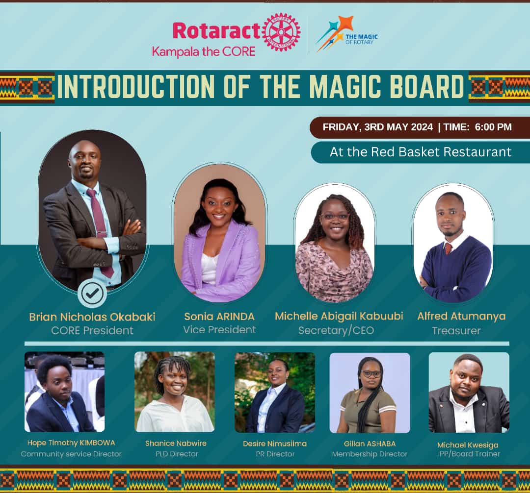 Introduction of the Magic Board! Join us this Friday at Redbasket Restaurant as we unveil the magicians come 1st July. #MagicofRotary | #AnythingfortheCore