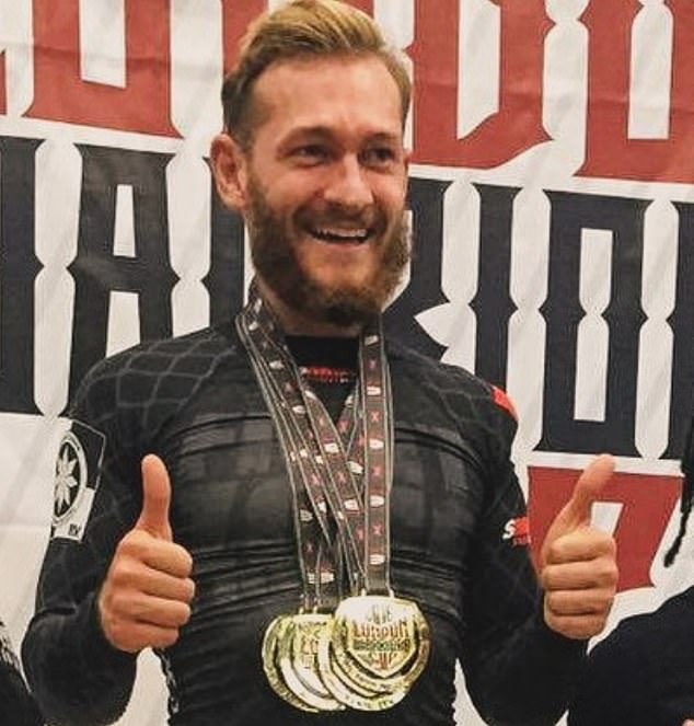So the sword wielding murderer / terrorist is Marcos Monzo, a grappler who represented CheckMat BJJ in UK and European events at Lightweight, including the IBJJF International Open in Berlin.