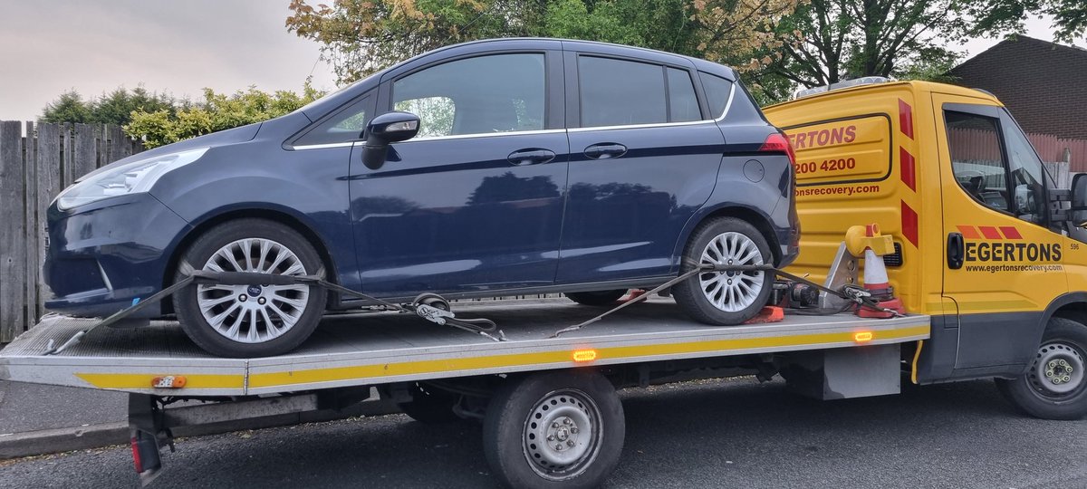 Thanks to one of our fantastic residents who pointed out the below vehicle, checks showed it was stolen. The vehicle has been recovered, and the owner informed.