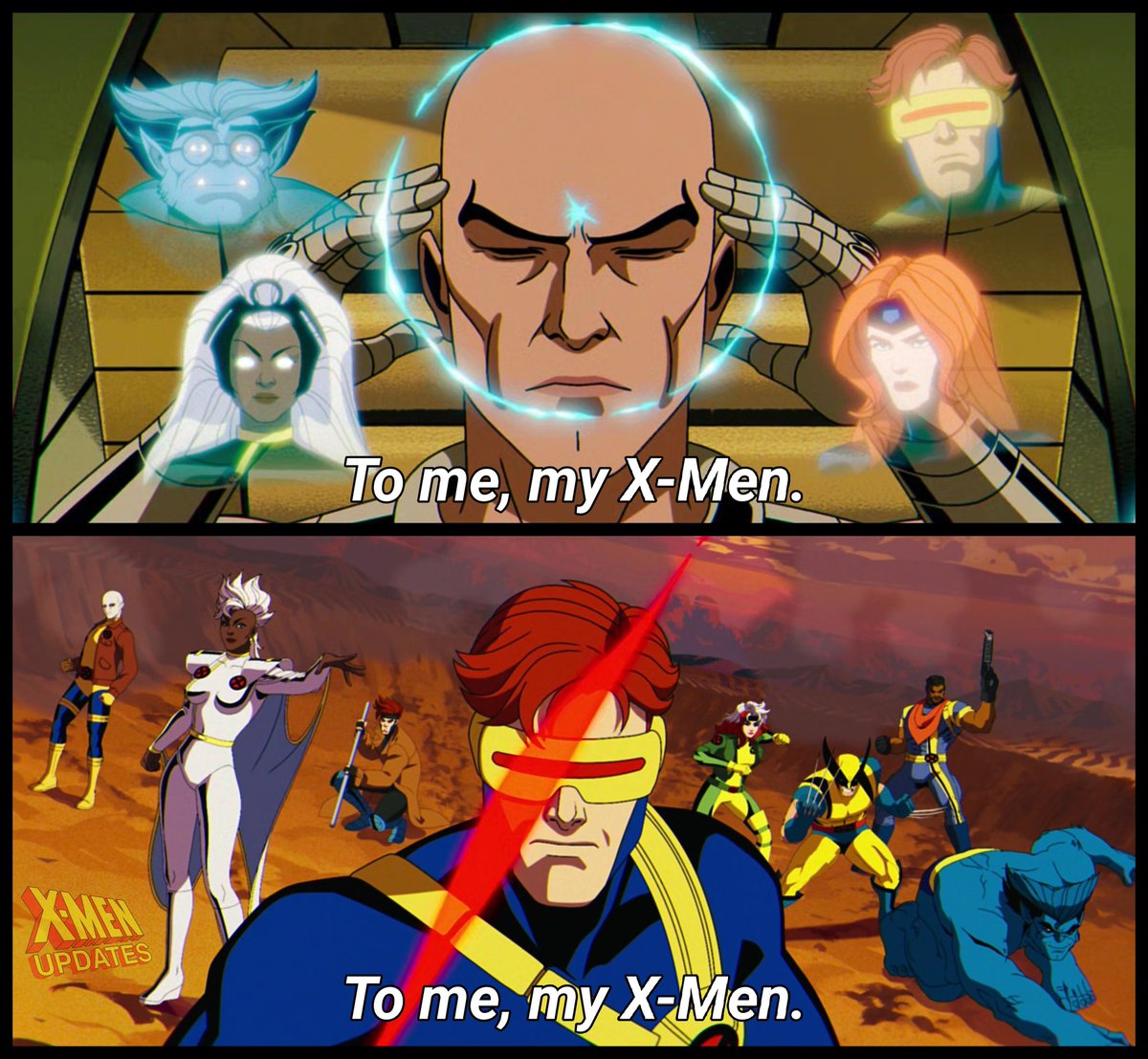 Who did it better? #XMen97