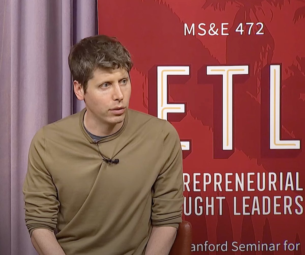 Yesterday, Sam Altman shared mind-blowing new insights on AI at Stanford. I can't stop rewatching some of these clips. 6 key highlights you can't miss: