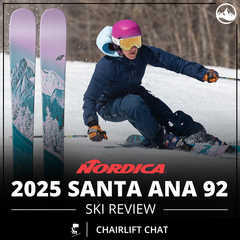 Emily checks in with a quick review of the new 2025 @Nordicaskiing Santa Ana 92! skiessentials.com/Chairlift-Chat… #GearForSkiersBySkiers