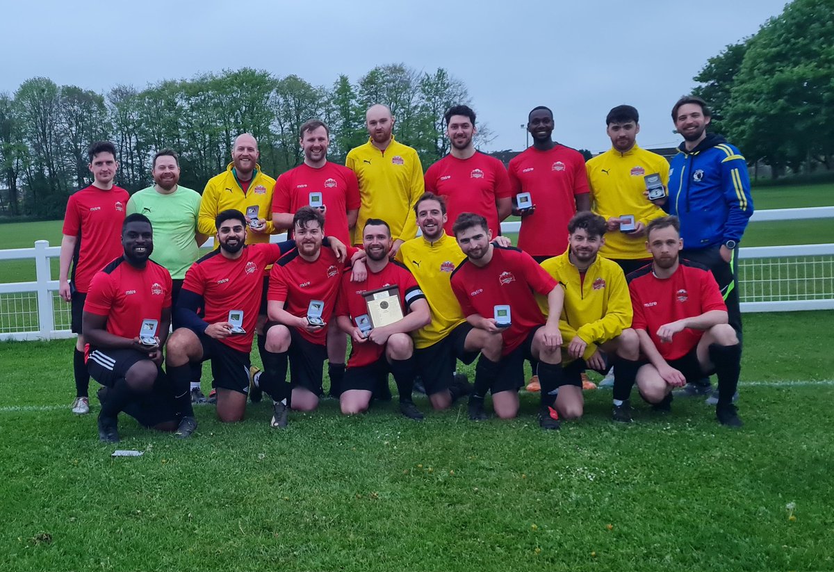 May have not been our day but we didn't disgrace ourselves against a good @LetcombeFC Side 3-0 losers, a missed pen at 1-0 who knows Thanks to @ThursdayCupComp for a great competition and @faringdontownfc for hosting us Pretend we won and our runners up shield is a trophy