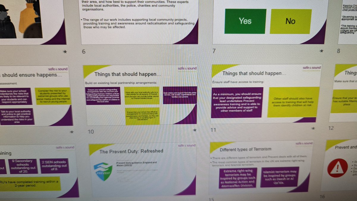 I've just finished delivery of a two hour session on #preventing extremism for school governors, looking at how our communities are being fragmented by hate. Schools play such an important role in conversations around difference and diversity - We have much work to do.