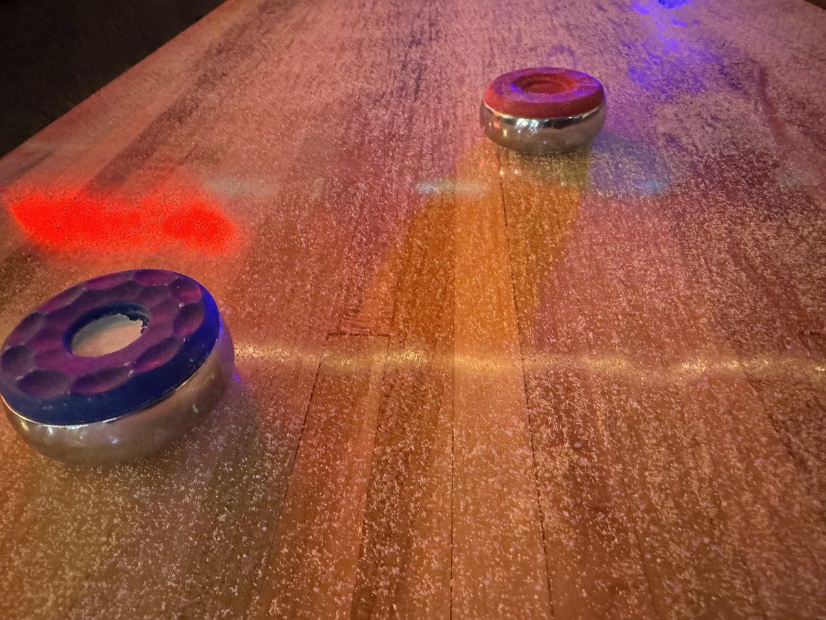 Who knew? #Shuffleboard #GreatFun