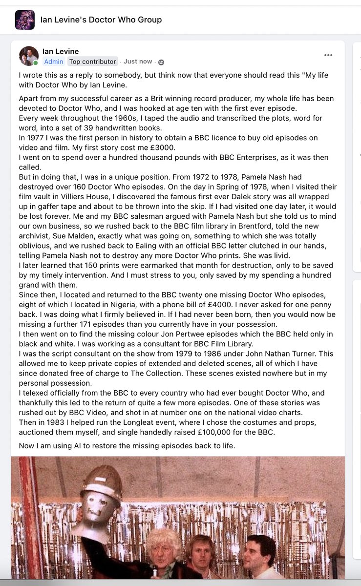 Ian Levine tweet media