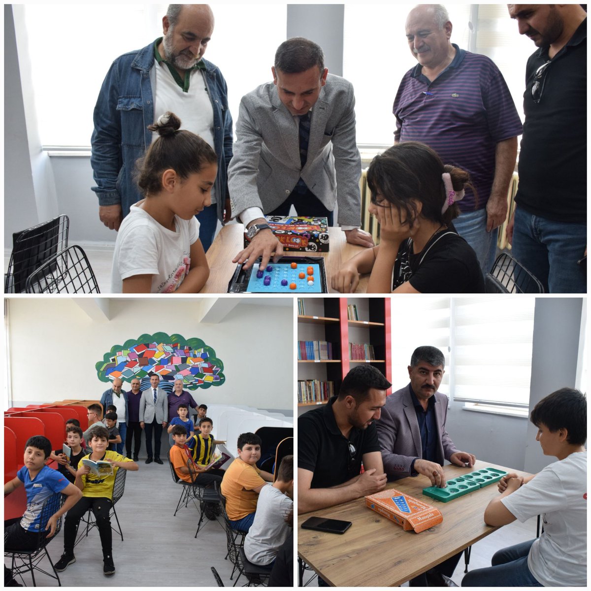 Müdürlüğümüzce başlatılan EĞİTİME DEĞER KAT projesi kapsamnda 29 Ekim OO'nda hemşehrmiz Prof.Dr. Veysel AYHAN’ın katkılaryla  kurduğumuz zeka oyunları~okuma salonunun açılışnı yaptık.
instagram.com/p/C6eCIcqMYTE/…

<a href="/Yusuf__Tekin/">Yusuf Tekin</a> <a href="/canalpekrem/">Ekrem CANALP</a> <a href="/ekremgungor61/">Ekrem GÜNGÖR</a> <a href="/MahmutKurtaran1/">Mahmut Kurtaran</a> @sevim_nezir