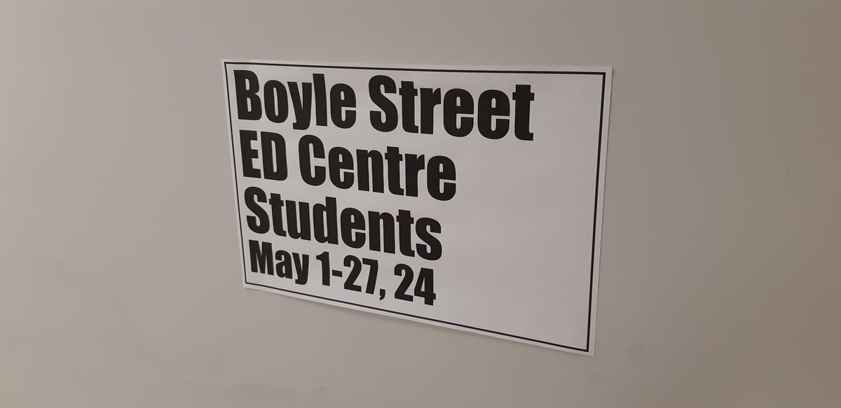 We have a new art exhibit up, just in time for #FCBD2024! The students from Boyle Street Education Centre have created some great pieces for you to see (or buy!) Make sure you take them in!

#YEGart #YEGartists #DowntownGallery