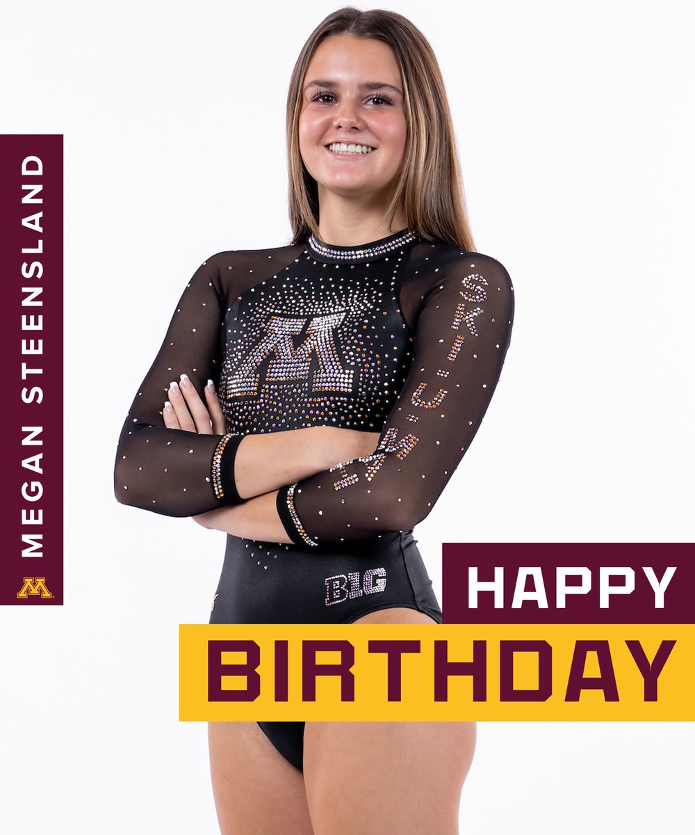 Happy Birthday to junior Megan Steensland! We hope you have a great day 🎉🎈 #Team50 x #TogetherWeRise