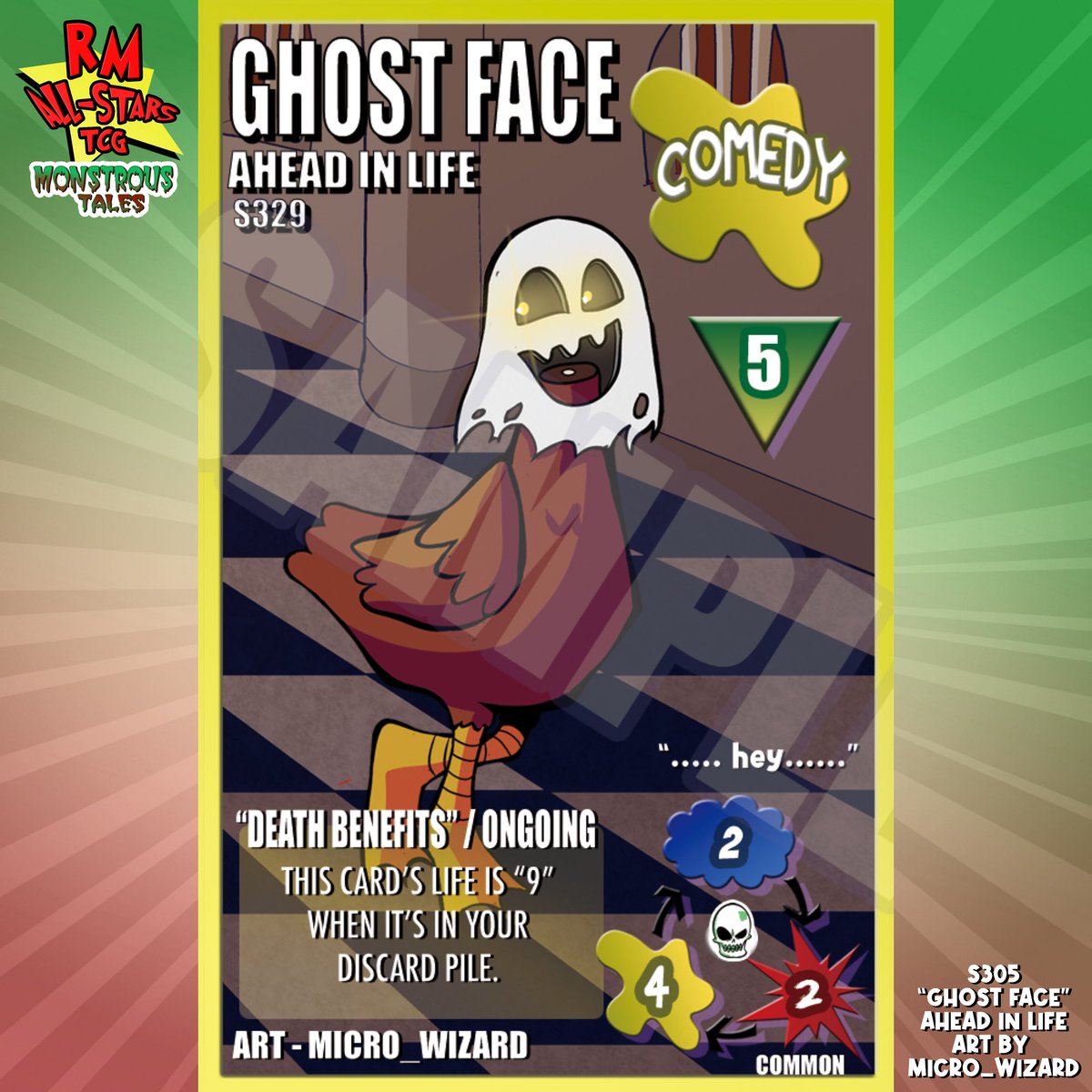 Ricky art by @jorgeverse Hamilton Art by @October_Sour Paradise Art by @HoraToraStudios Ghost Face art by Micro_Wizard