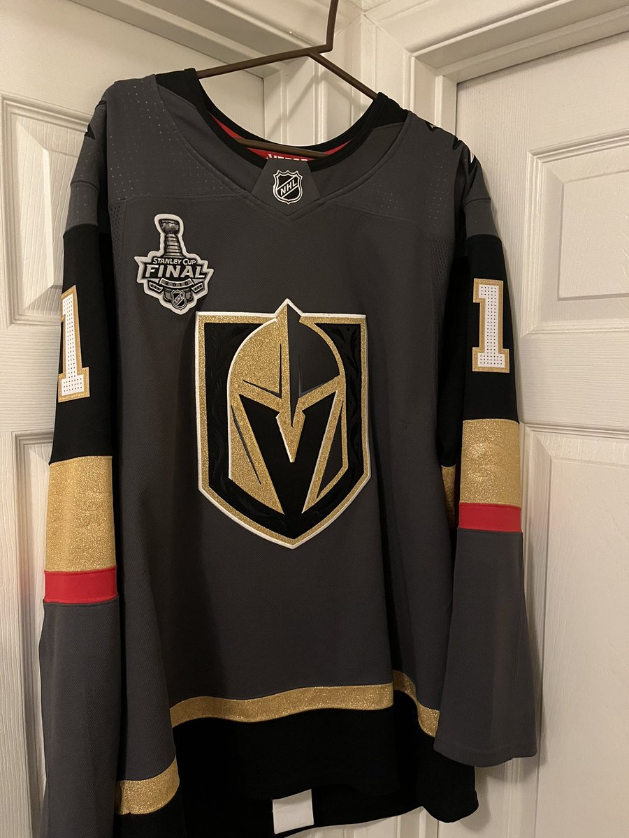 I’ll be wearing my inaugural jersey to G6 tomorrow for good luck! 
#VegasBorn #UKnightTheRealm 
#BelieVe