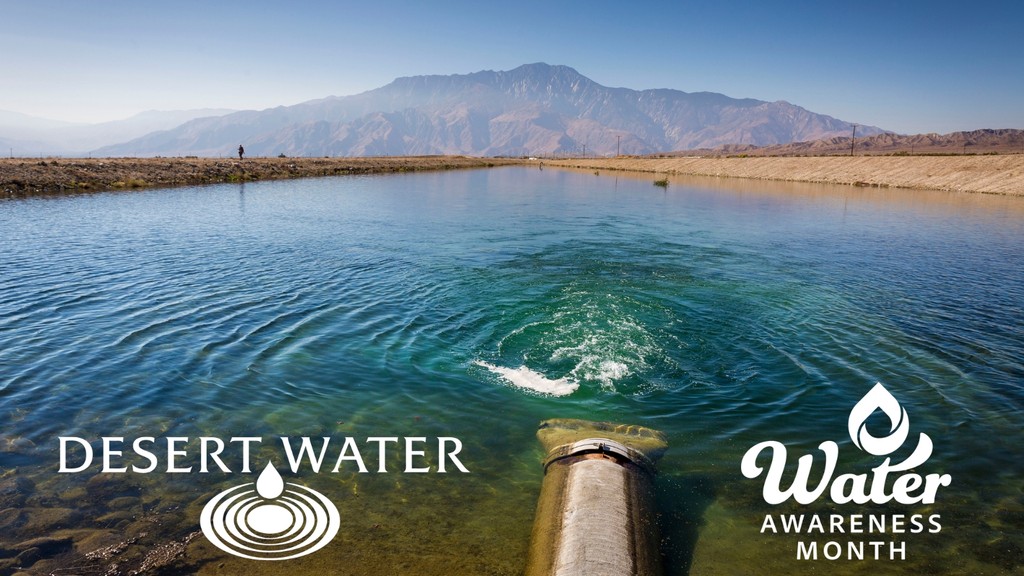 Happy Water Awareness Month! Join us in making sure every drop counts, year-round! Learn how you can make a water-saving difference at dwa.org/news. #WaterAwarenessMonth #DesertWater #CaliforniaWater #PalmSprings #CathedralCity #DesertHotSprings