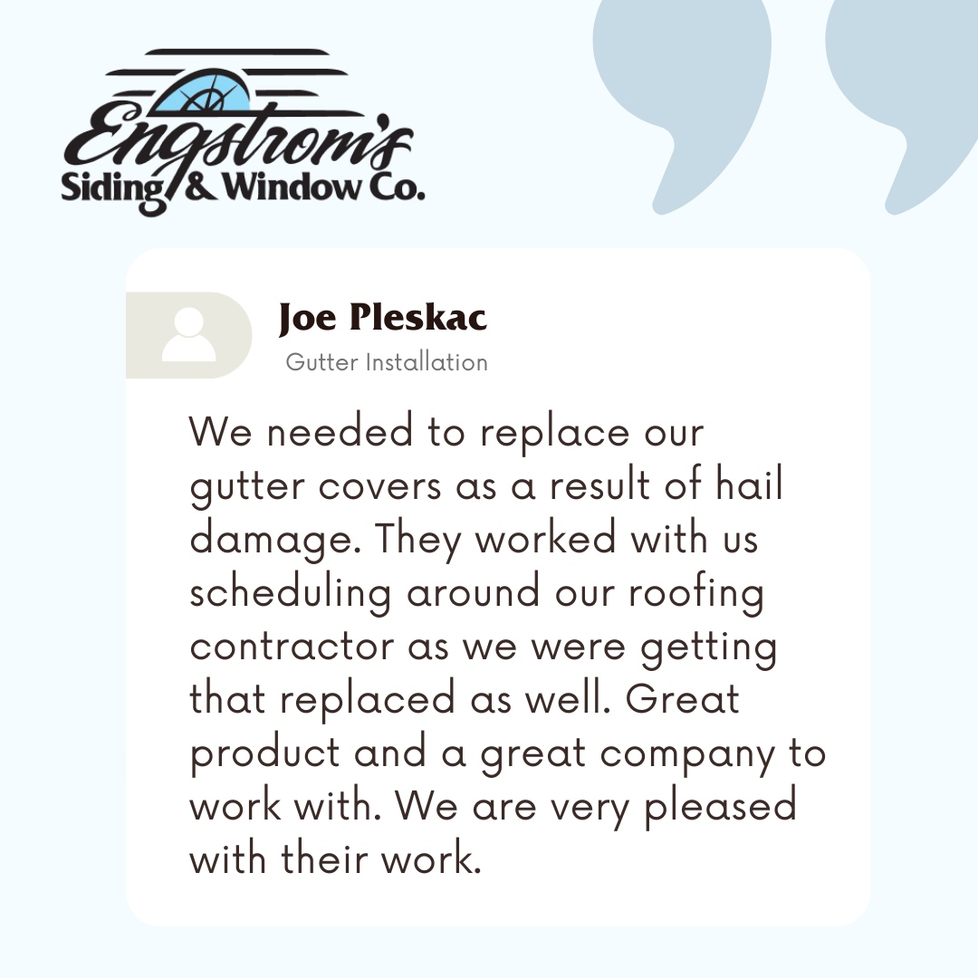 We are thankful for all our wonderful clients and glowing reviews! If you've had work done by Engstrom's, tag us and let us know how we did! 

#Engstroms #EngstromsSidingandWindows #ExteriorDesign #HomeDecor