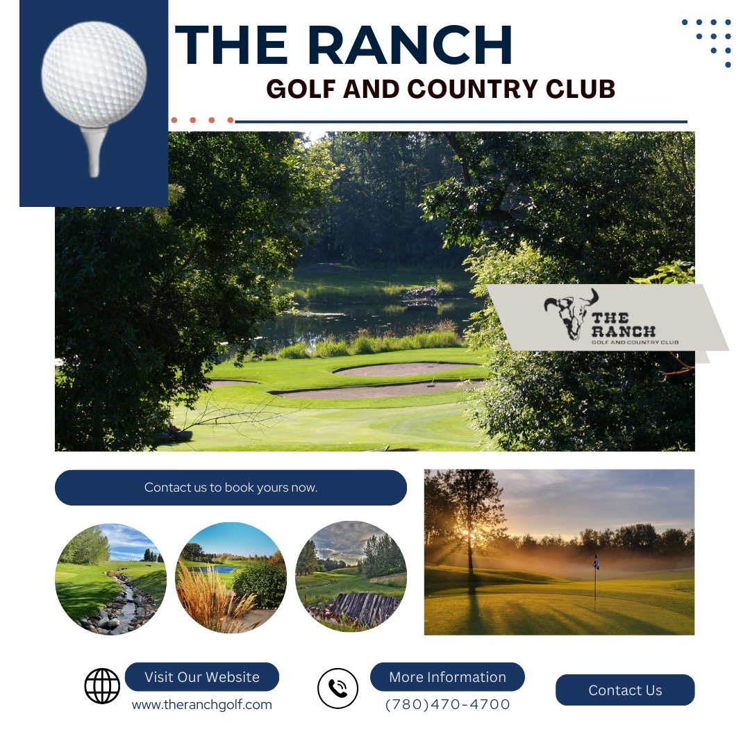 Hey! Are you looking for the perfect place to host your company or charity golf tournament this season? Our tournament schedule is filling up daily. #yeggolf #Golf #ExploreEdmonton #RanchGolfYeg