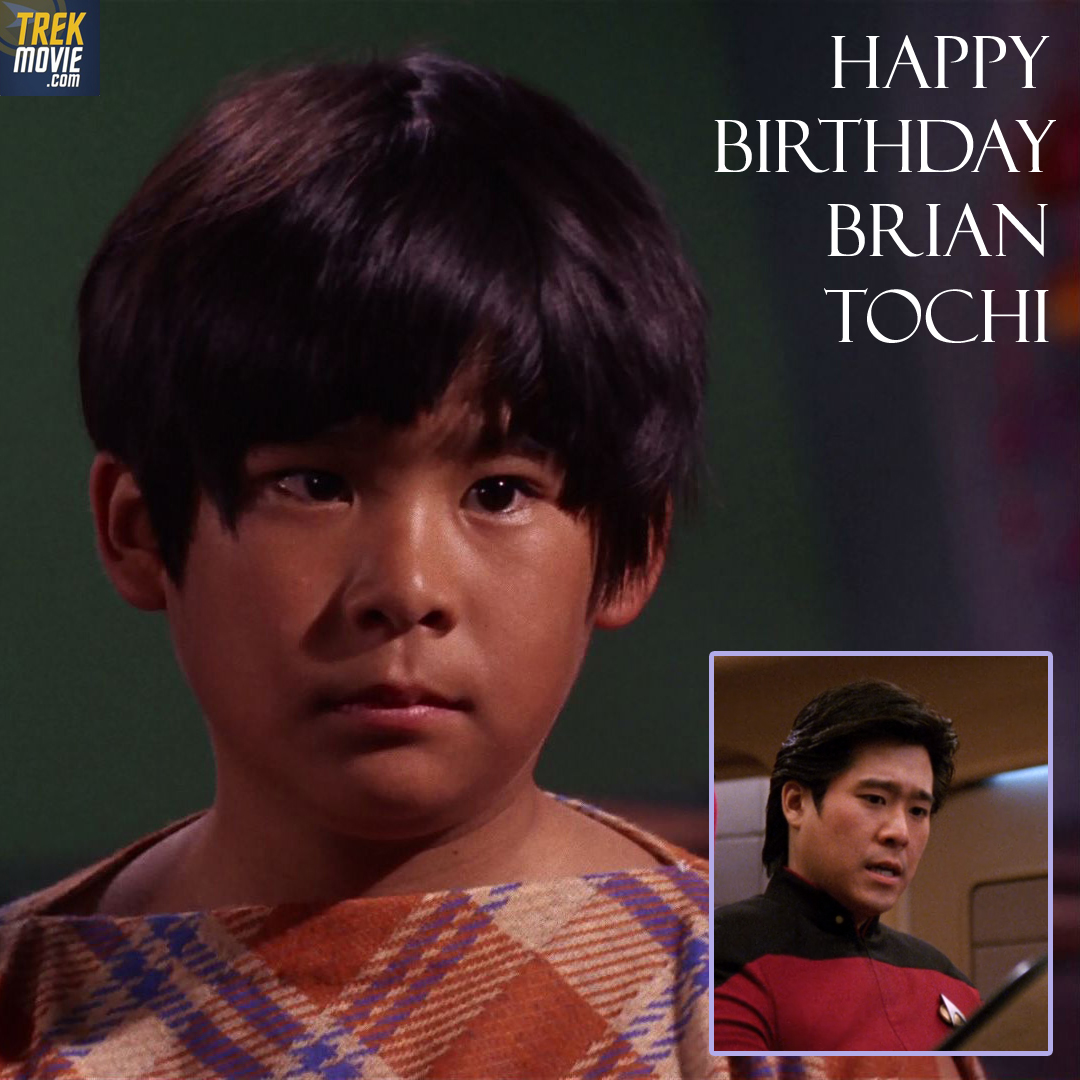 Happy birthday to Brian Tochi, who was 9 when he was on #StarTrekTOS' 'And The Children Shall Lead. He appeared on #StarTrekTNG over 20 years later in 'Night Terrors.'