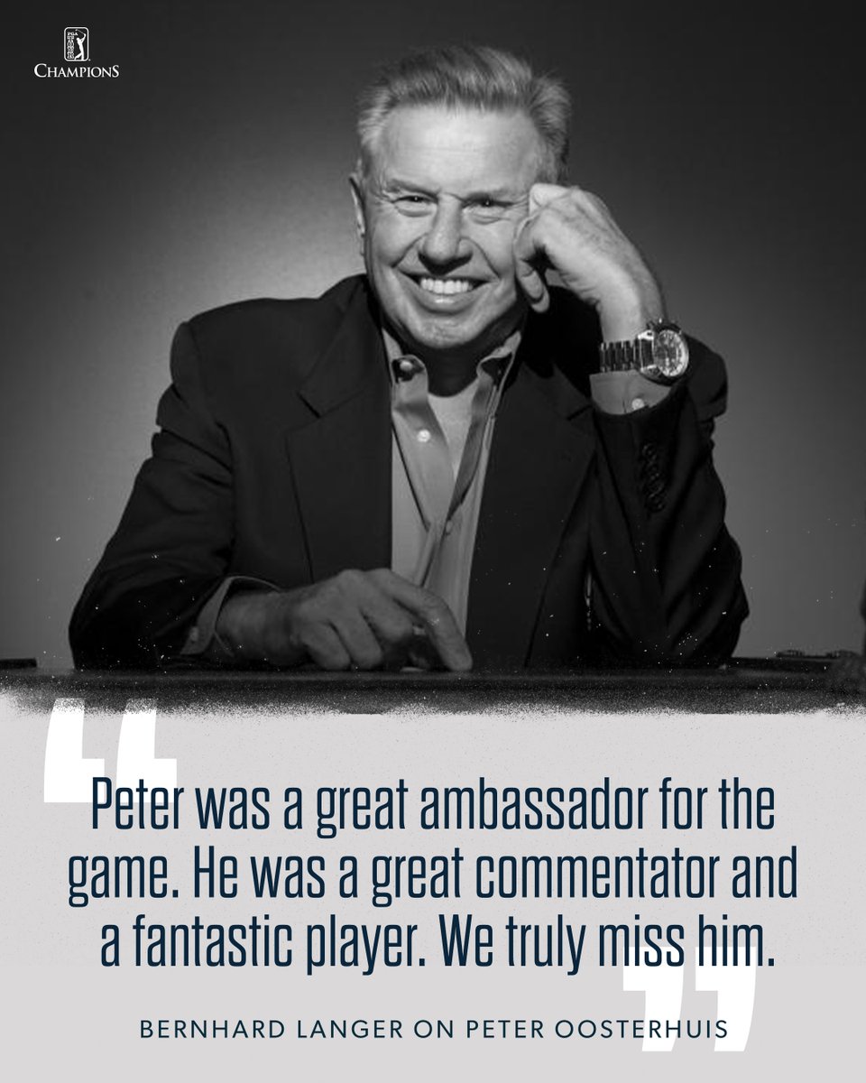 PGA TOUR winner and beloved Masters analyst Peter Oosterhuis passed away today at age 75. Bernhard Langer reflects on ‘Oosty’’s legacy.