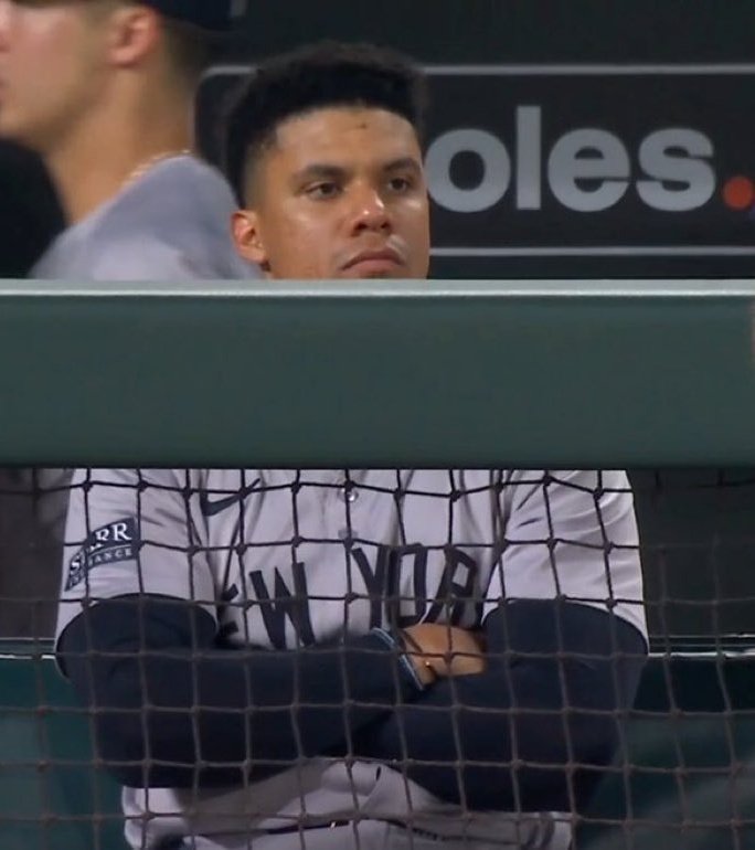 Juan Soto, staring into the abyss at Camden Yards, wishing he was on this fun, young, exciting Orioles team.