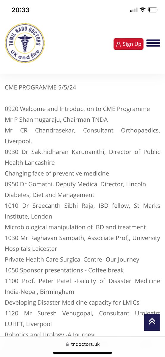 “Changing Face of Preventive Medicine” 
Such an honour to be at the Tamilnadu Doctors in UK & Eire annual convention CME programme this weekend. #PopulationHealth #PublicHealth #PreventiveMedicine #CommunityMedicine @felly500⁩ ⁦@davidjbuck⁩ ⁦@ProfKevinFenton⁩