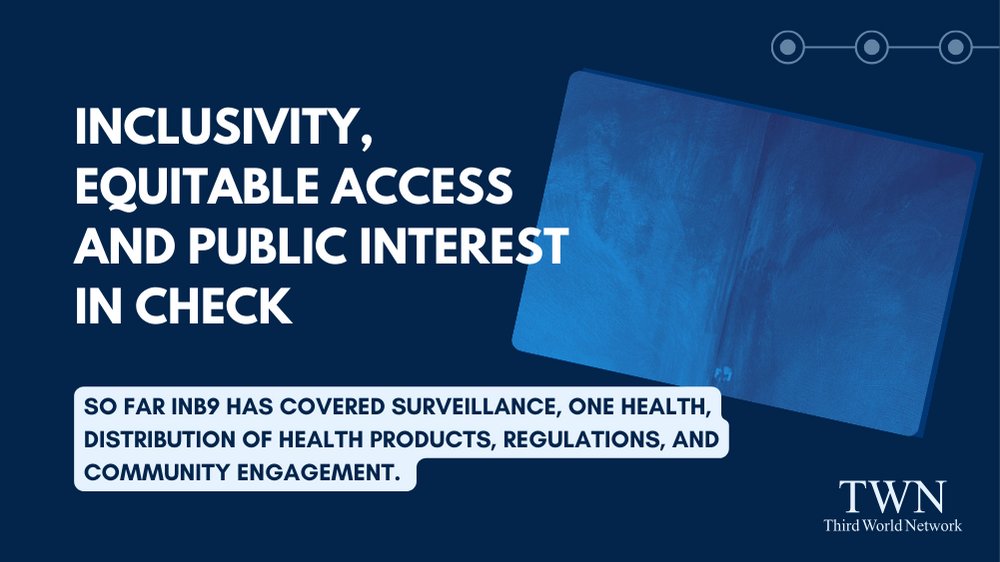 #PandemicAccord Update Day 2 Despite promises of inclusivity from the Bureau, over 2 working groups held text-based negotiations. In the drafting session, no drafting was allowed. Countries could only air their disagreements. Full report📰twn.my/title2/health.…